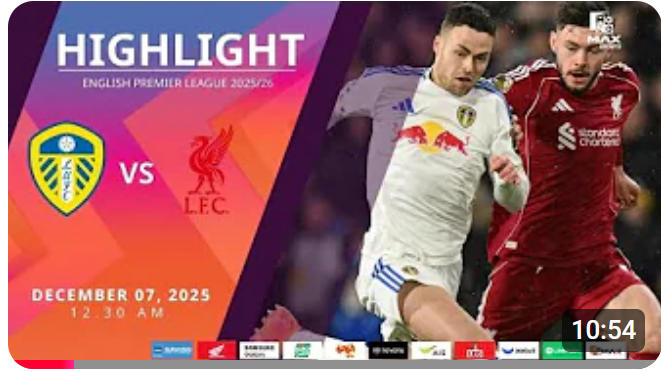 ไฮไลท์ MoNo Max : ลีดส์ ยูไนเต็ด 3-3 ลิเวอร์พูล